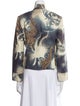 St. John Sport Floral Print Evening Jacket