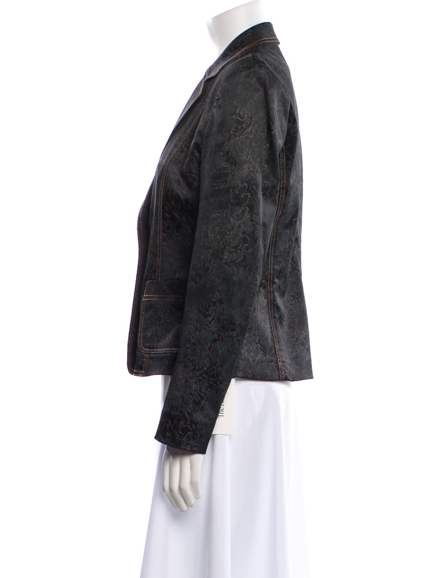 St. John Sport Floral Print Blazer