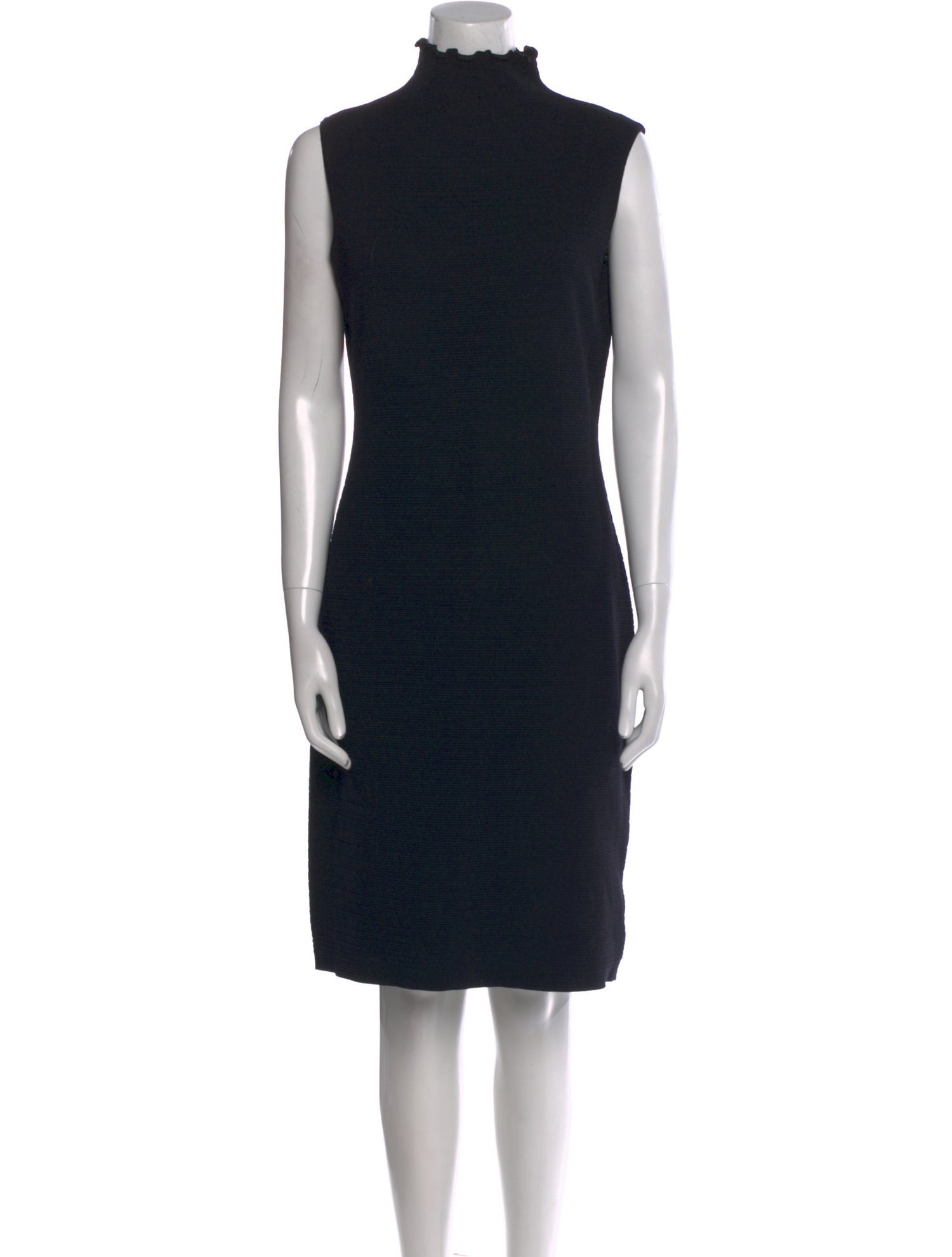 St. John Sport Turtleneck Knee-Length Dress