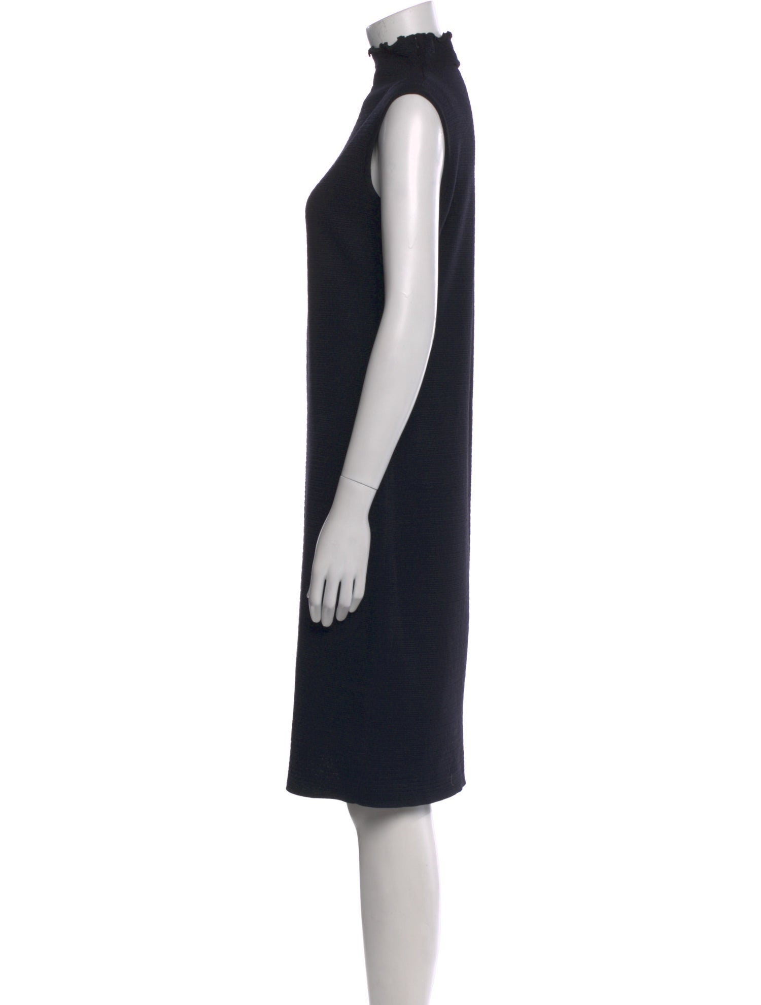 St. John Sport Turtleneck Knee-Length Dress