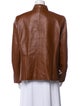 St. John Sport Lamb Leather Jacket