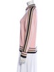 St. John Sport Striped Bomber Jacket