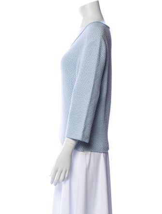 St. John Sport V-Neck Sweater