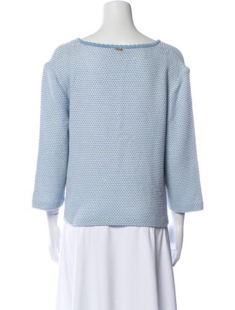 St. John Sport V-Neck Sweater