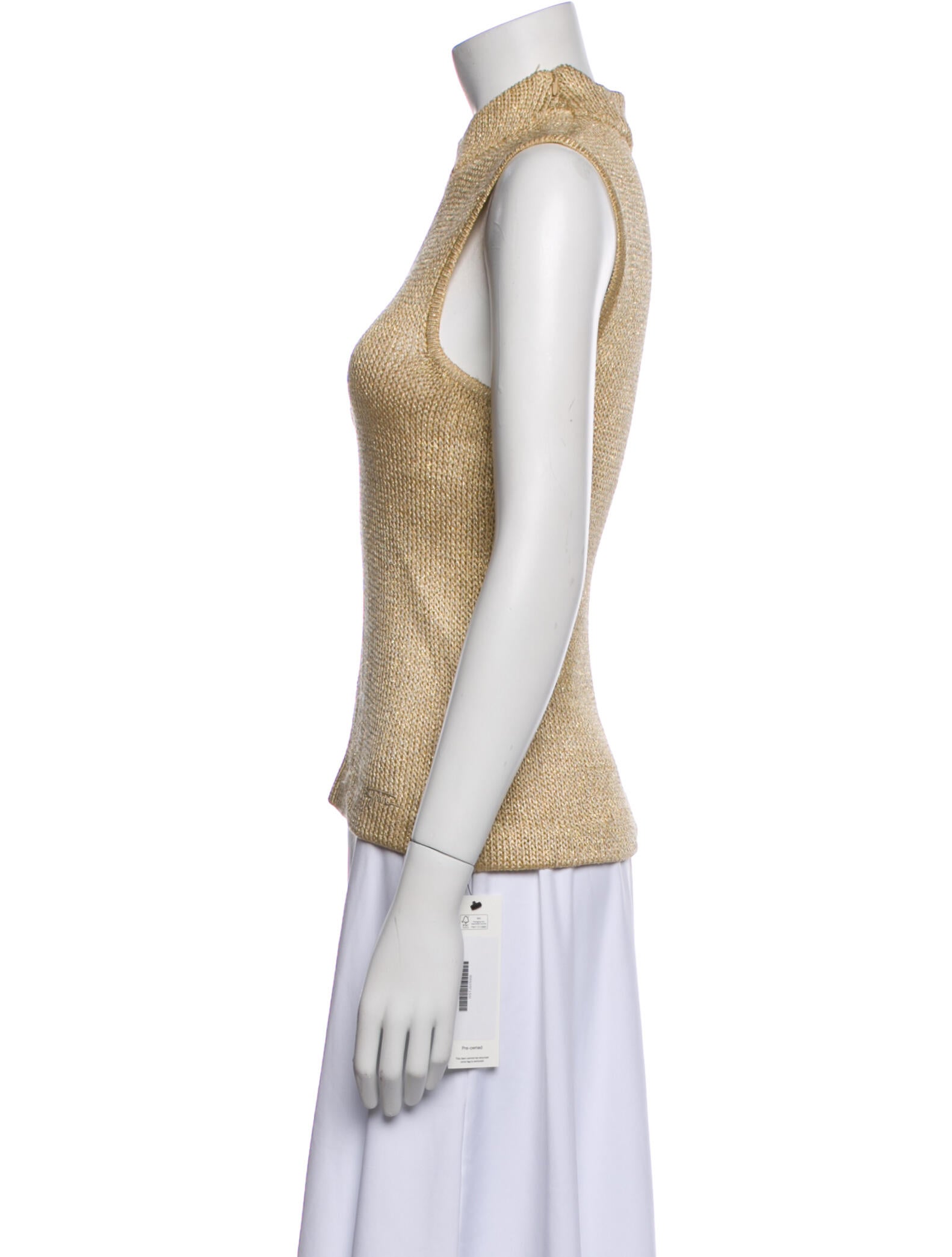 St. John Sport Mock Neck Sweater