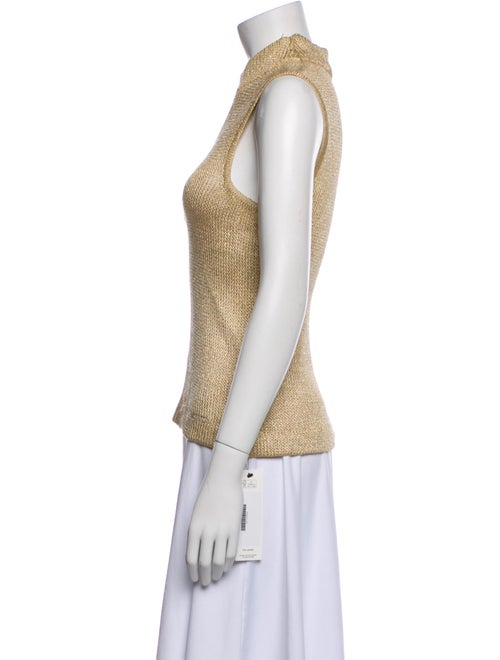 St. John Sport Mock Neck Sweater