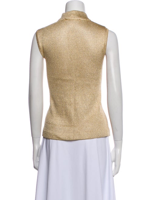 St. John Sport Mock Neck Sweater