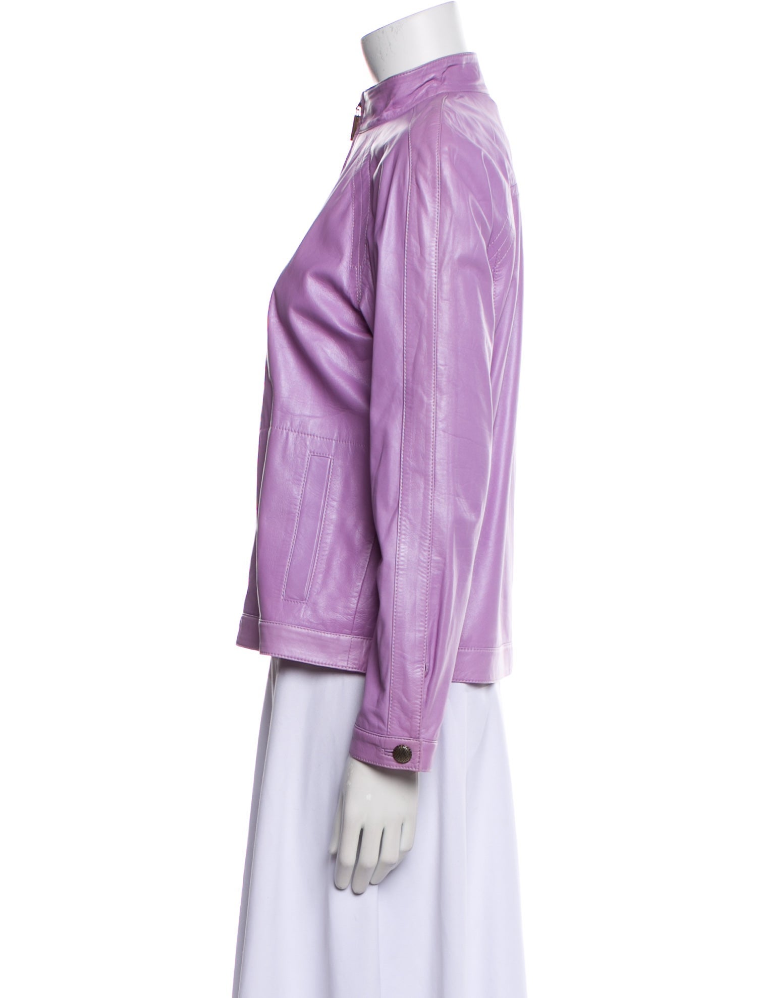 St. John Sport Leather Jacket