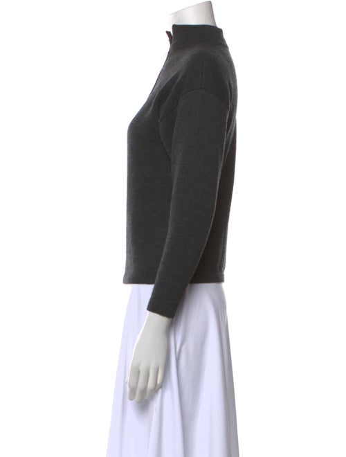 St. John Sport Mock Neck Sweater