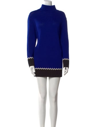 St. John Sport Wool Mini Dress