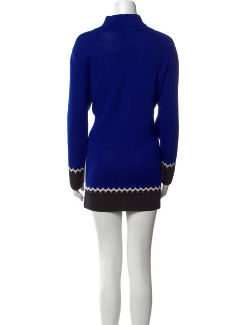 St. John Sport Wool Mini Dress