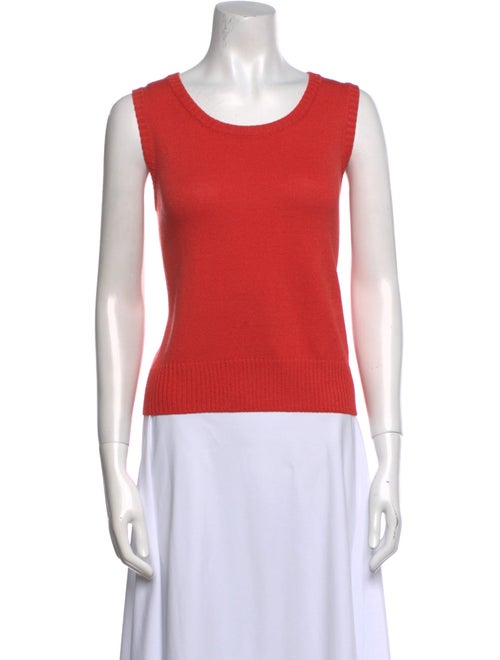 St. John Sport Wool Scoop Neck Sweater