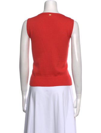 St. John Sport Wool Scoop Neck Sweater