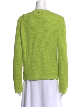 St. John Sport Wool Crew Neck Sweater