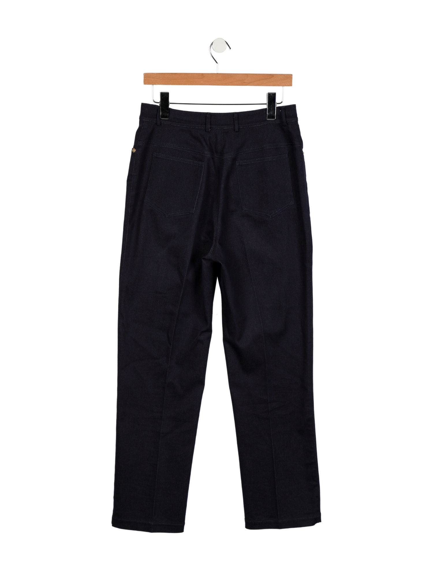 St. John Sport High-Rise Straight Leg Jeans