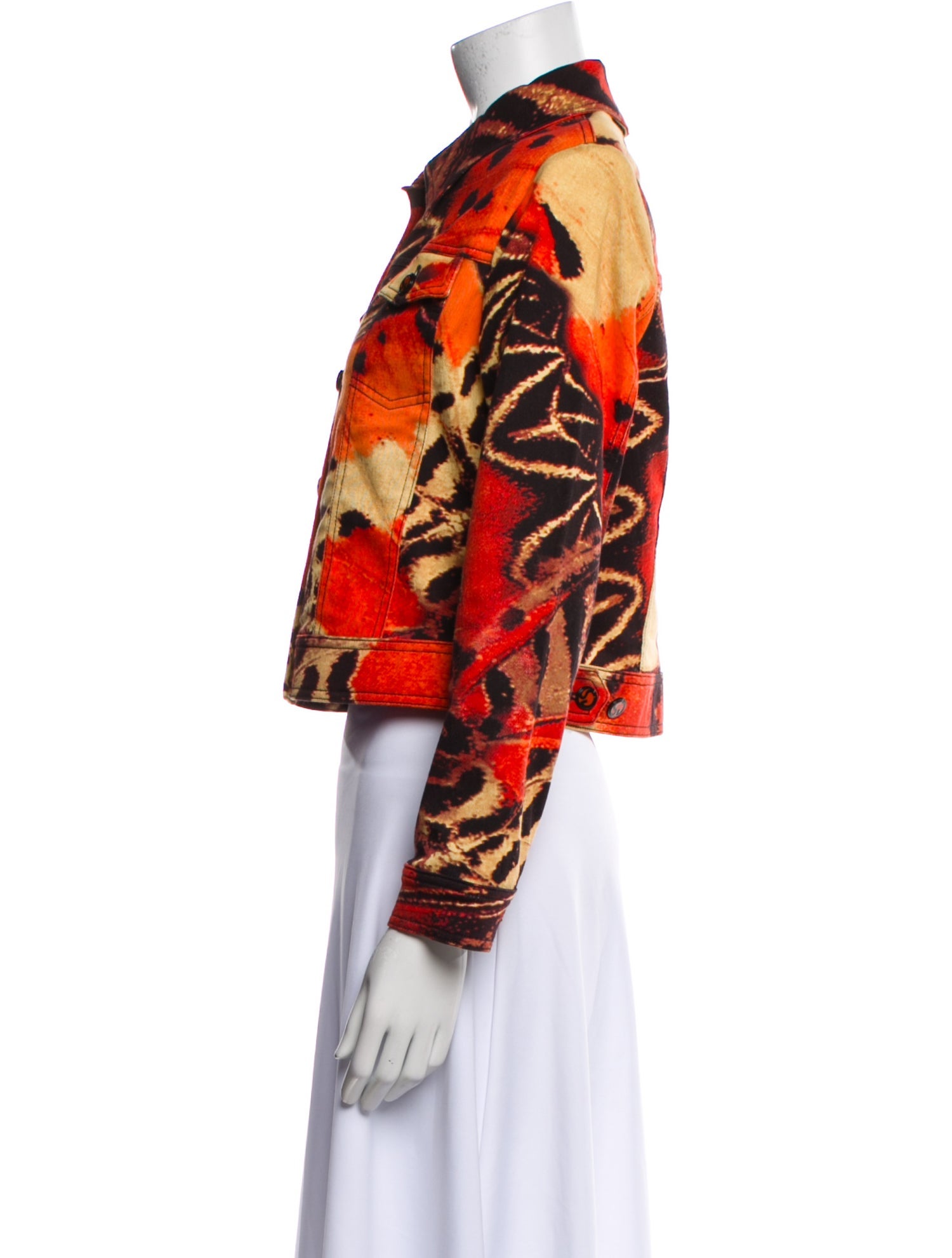 St. John Sport Floral Print Evening Jacket