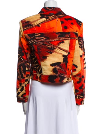 St. John Sport Floral Print Evening Jacket