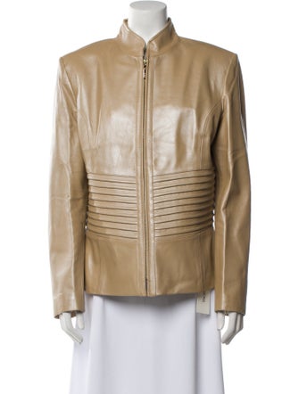 St. John Sport Leather Jacket