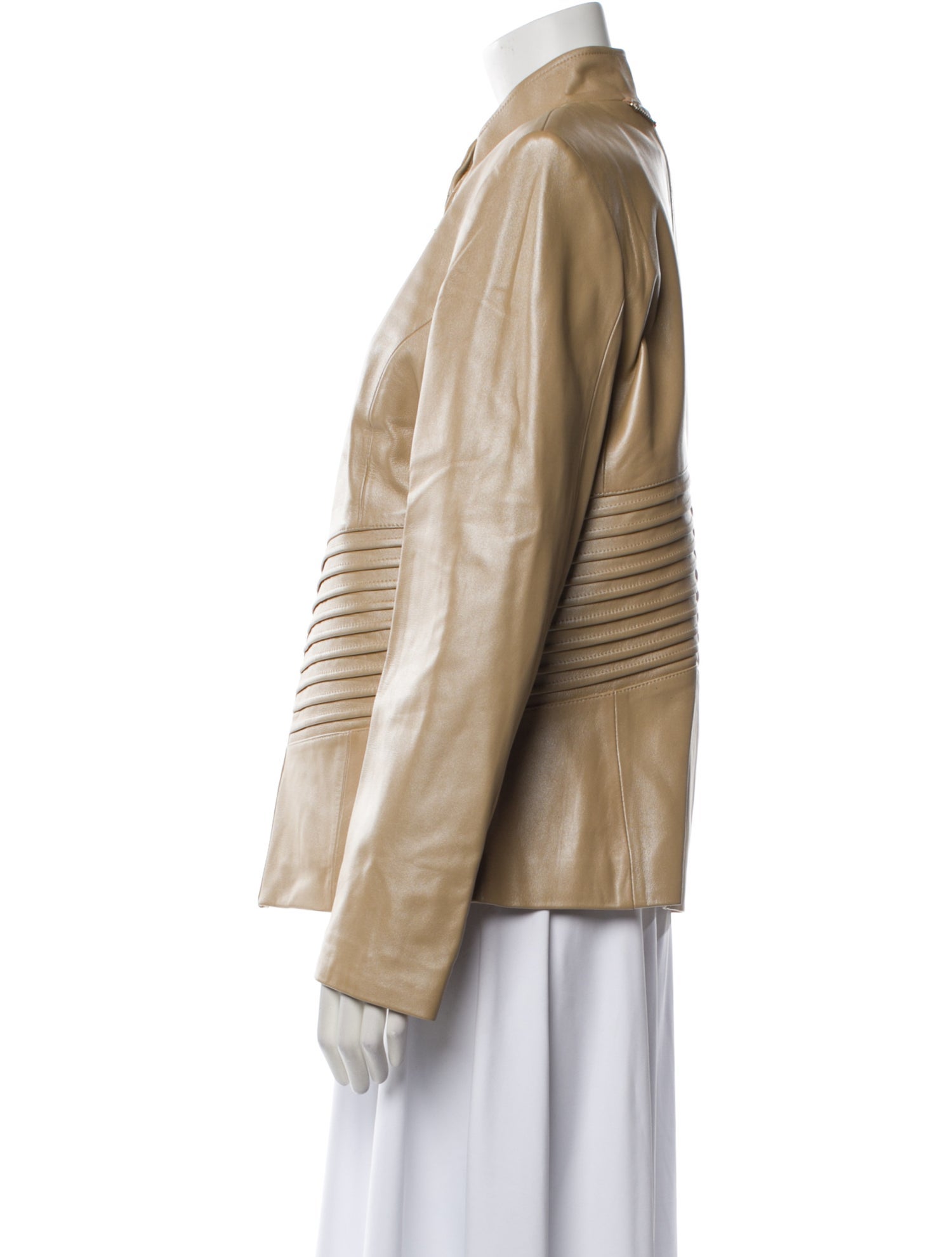 St. John Sport Leather Jacket