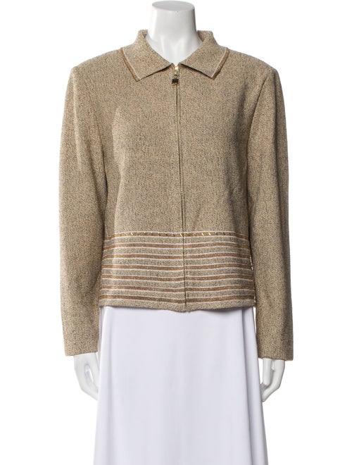 St. John Sport Tweed Pattern Jacket