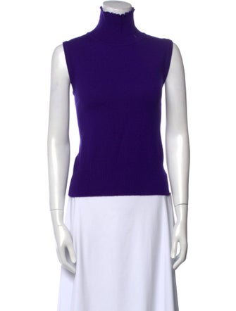 St. John Sport Cashmere Turtleneck Sweater