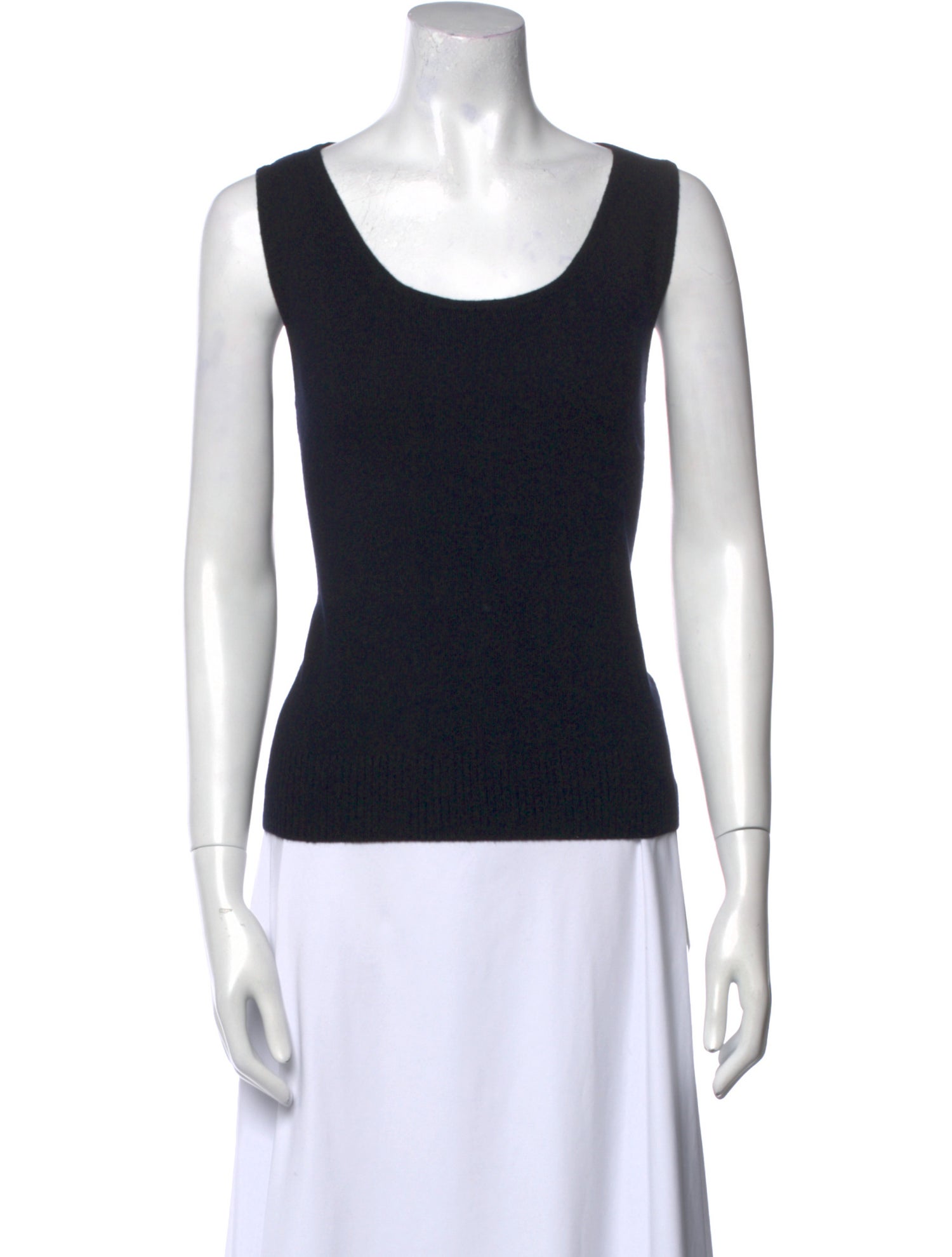 St. John Sport Cashmere Scoop Neck Sweater