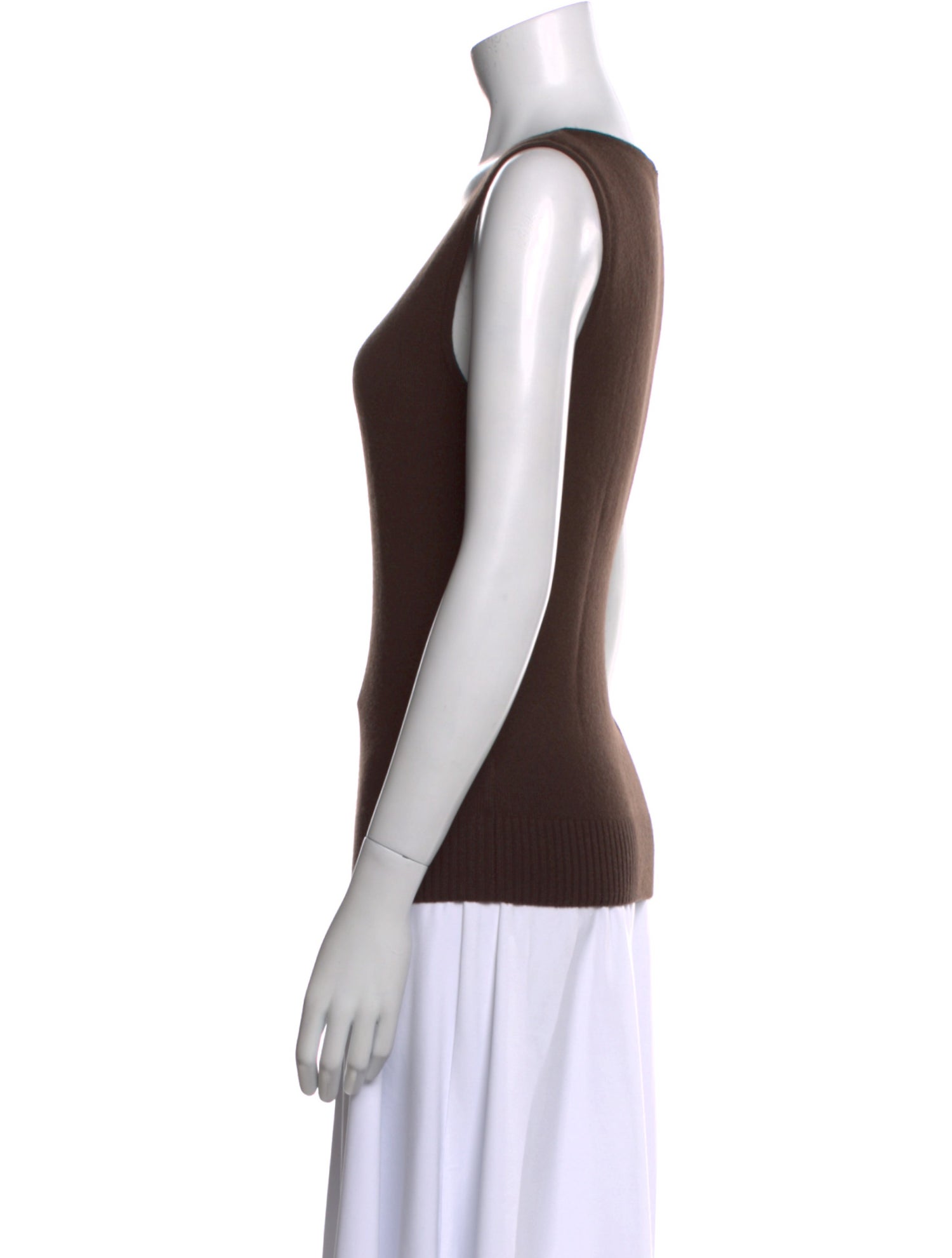 St. John Sport Cashmere Scoop Neck Sweater