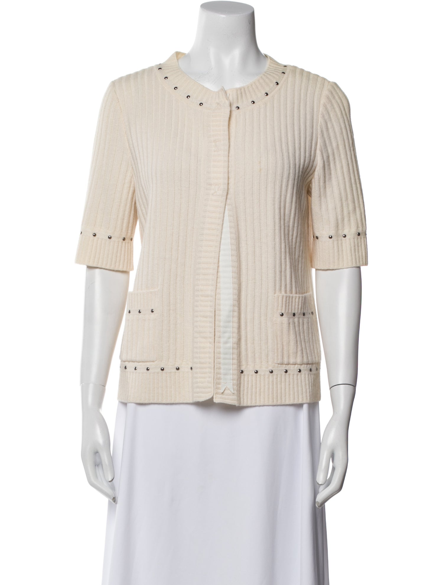 St. John Sport Cashmere Crew Neck Sweater