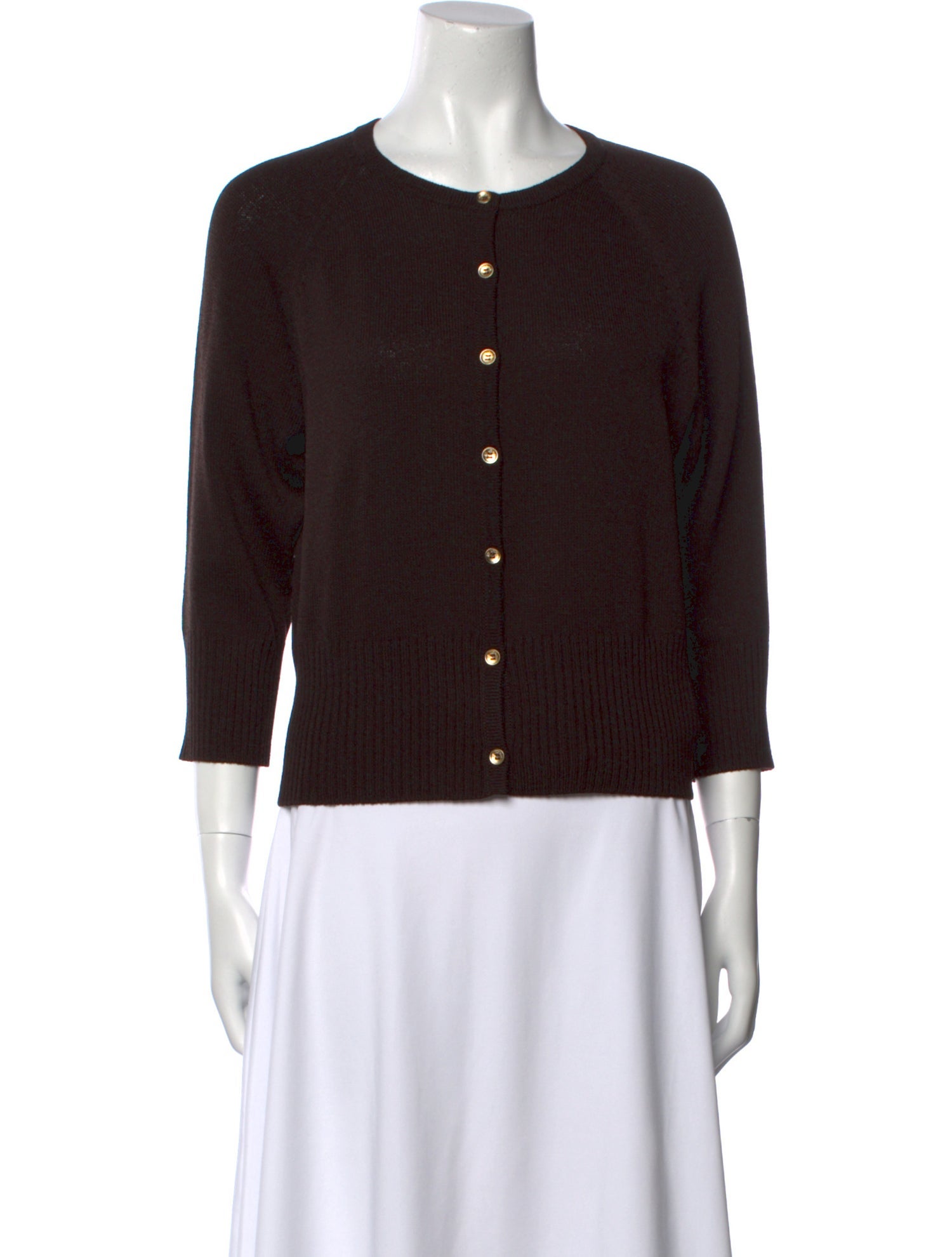 St. John Sport Wool Scoop Neck Sweater w/ Tags