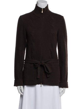 St. John Sport Cashmere Striped Blazer