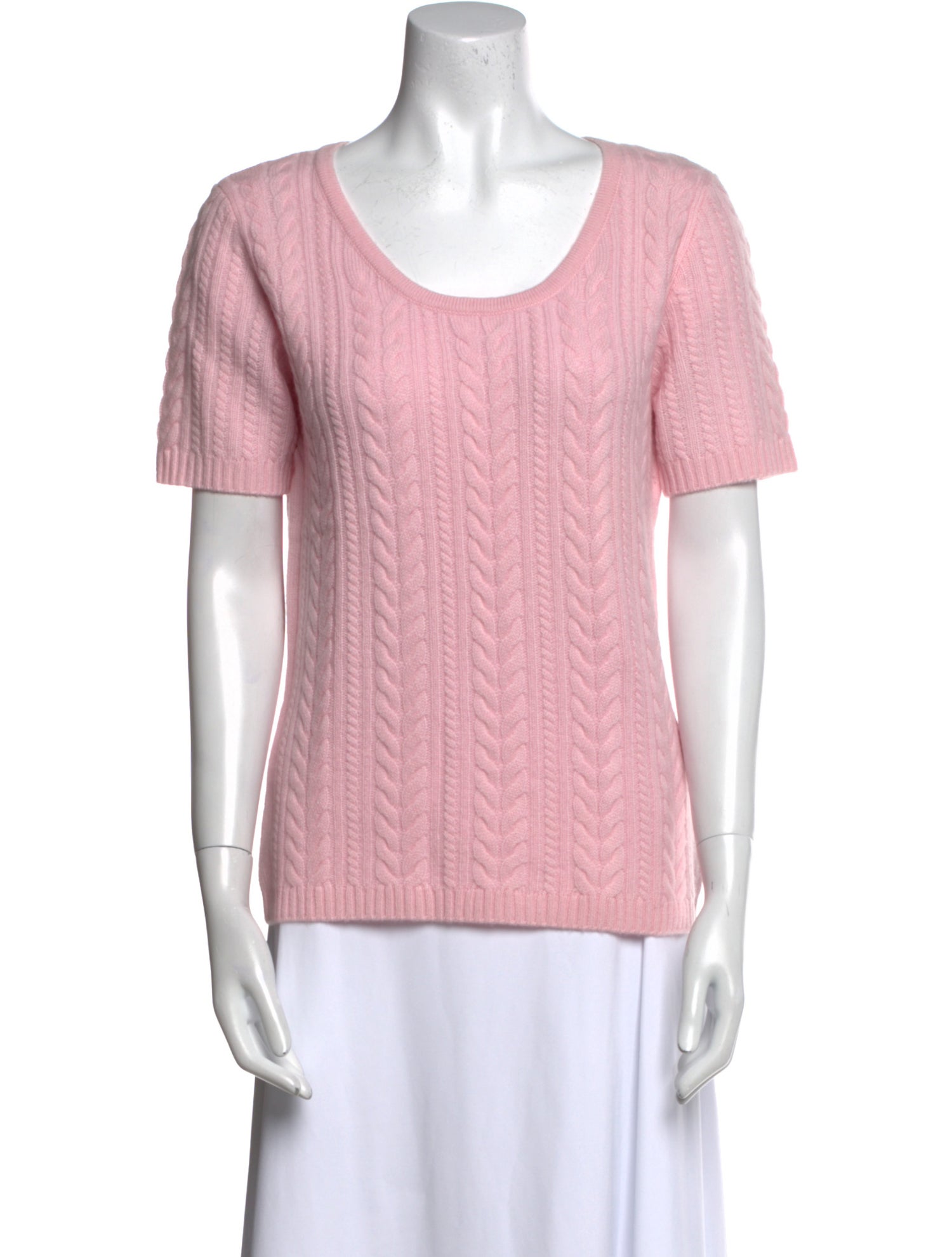 St. John Sport Cashmere Scoop Neck Sweater