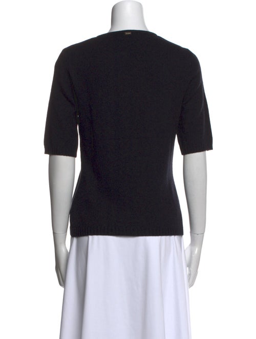 St. John Sport Cashmere Scoop Neck Sweater