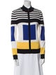 St. John Sport Wool Striped Jacket