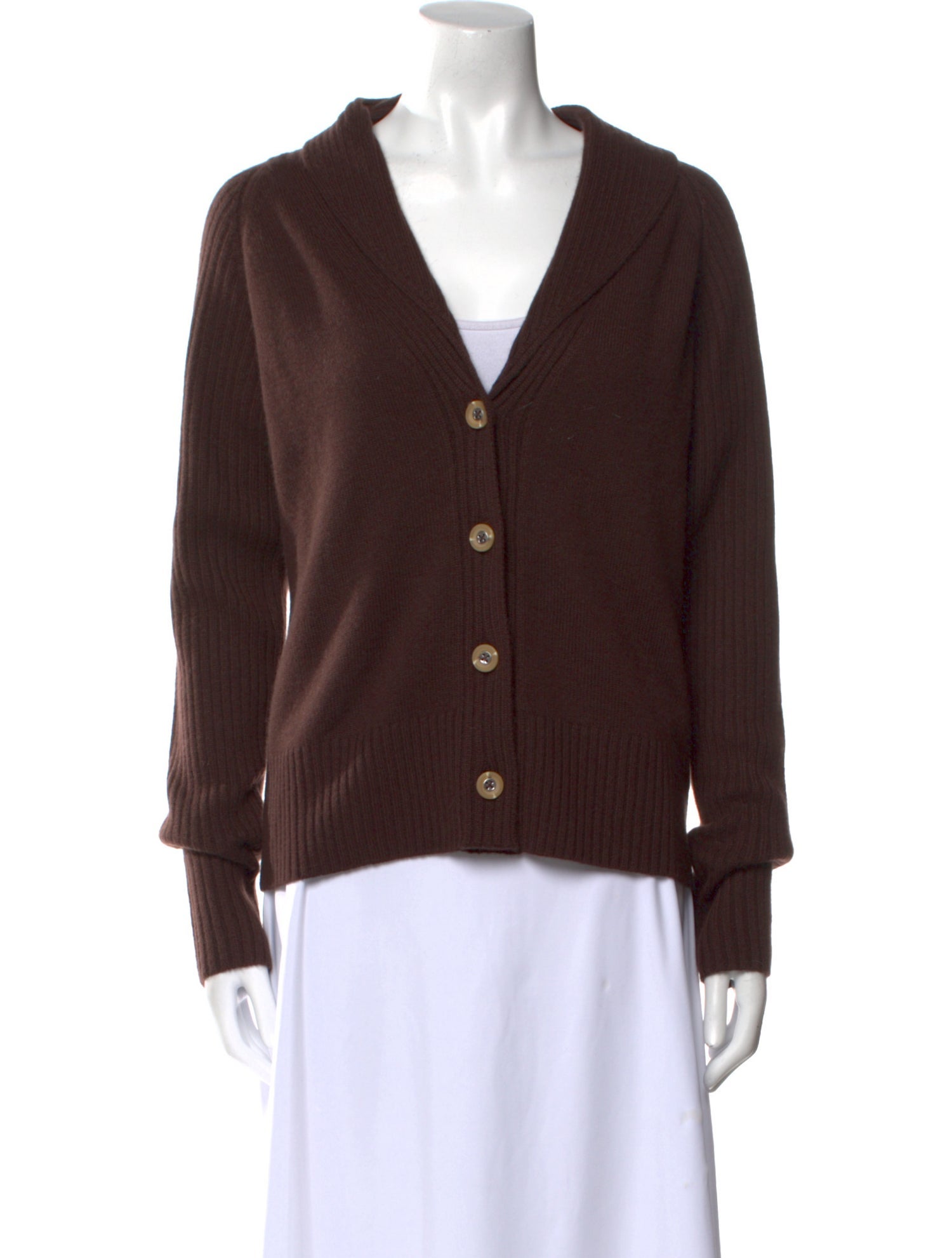 St. John Sport Cashmere V-Neck Sweater