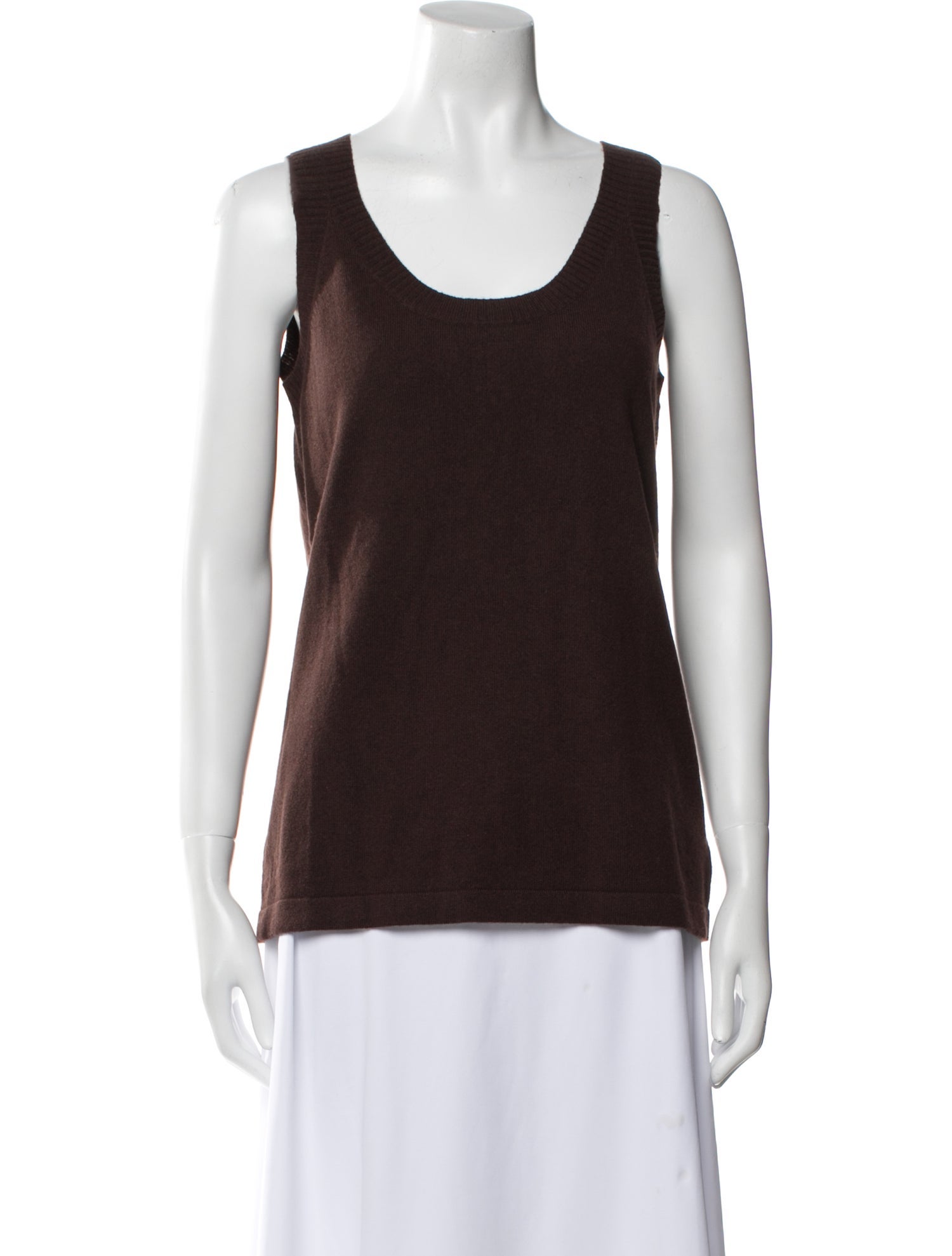 St. John Sport Cashmere Scoop Neck Sweater