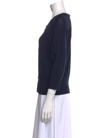 St. John Sport Wool Scoop Neck Sweater
