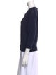St. John Sport Wool Scoop Neck Sweater