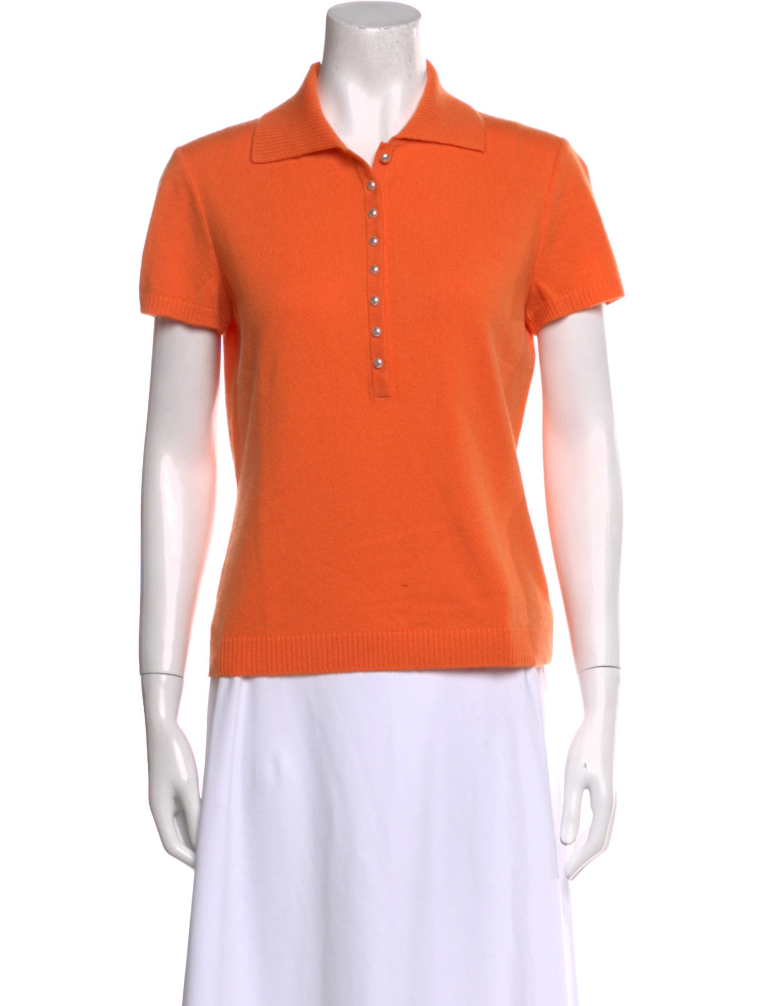 St. John Sport Cashmere V-Neck Sweater