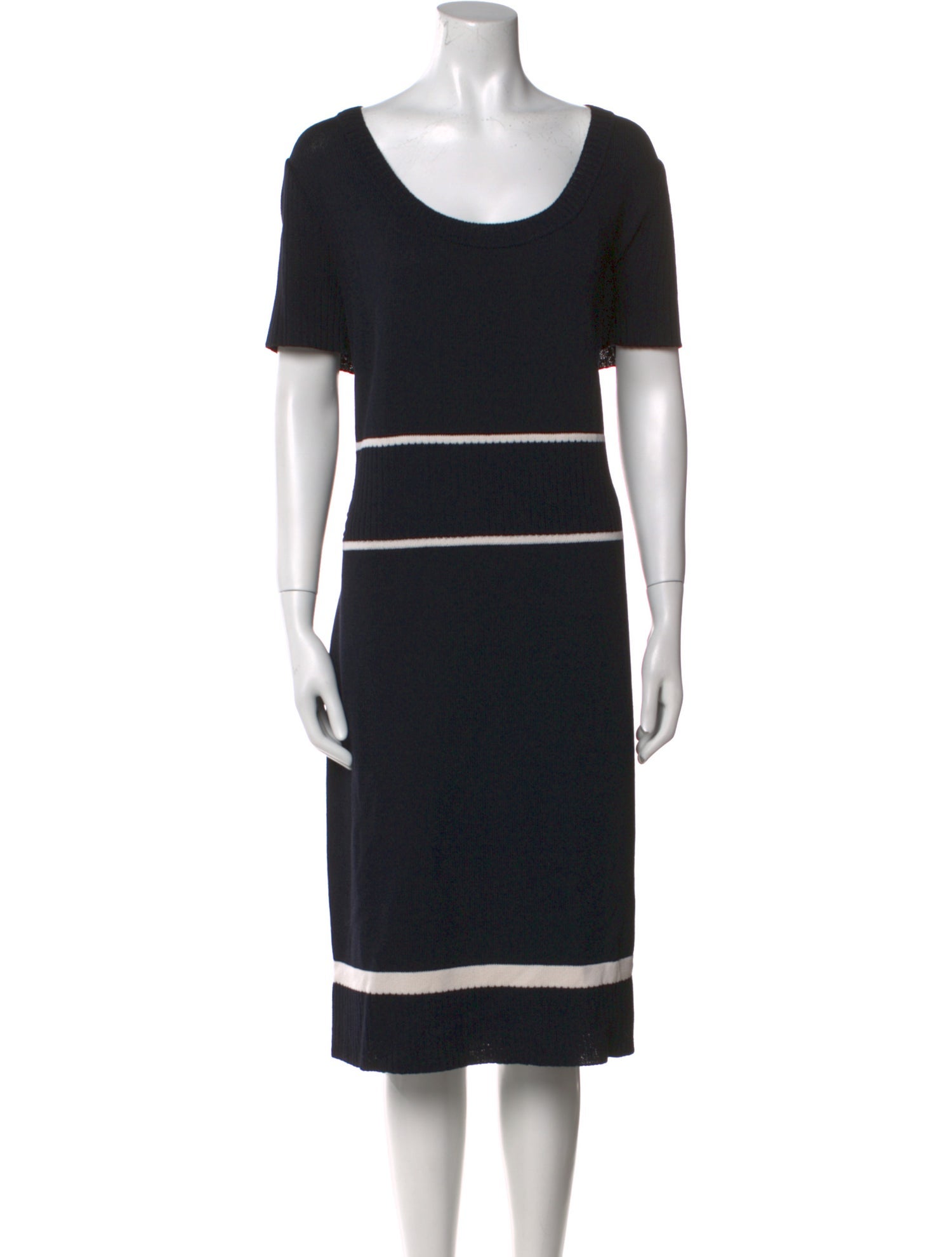 St. John Sport Wool Knee-Length Dress