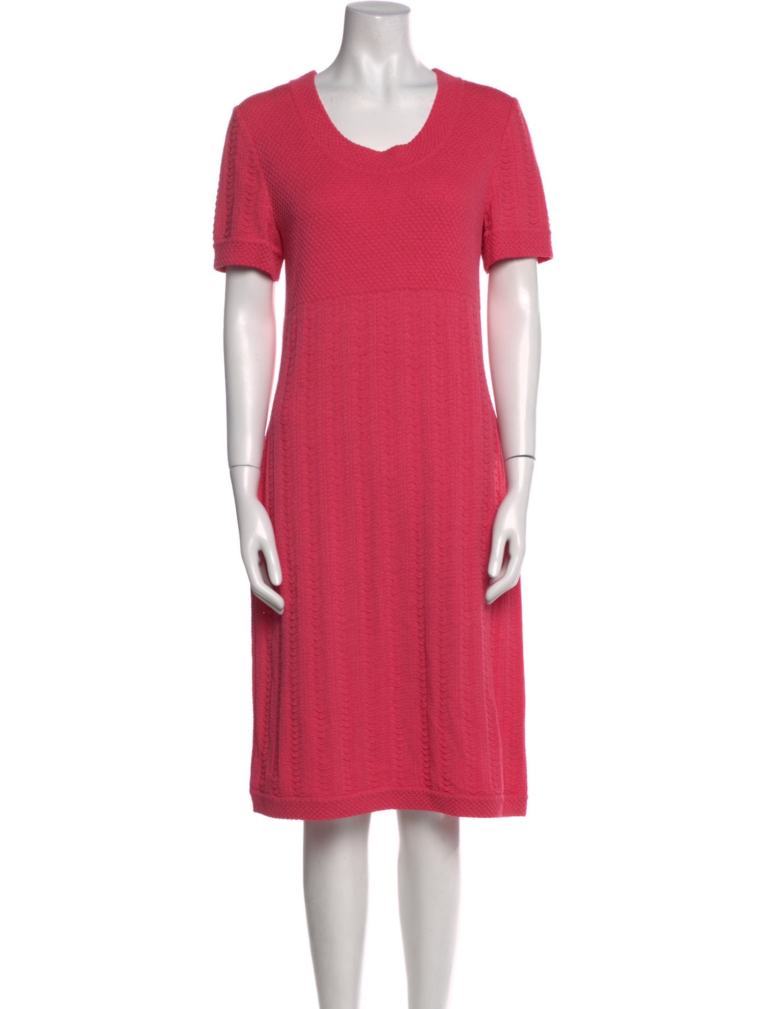 St. John Sport Wool Knee-Length Dress