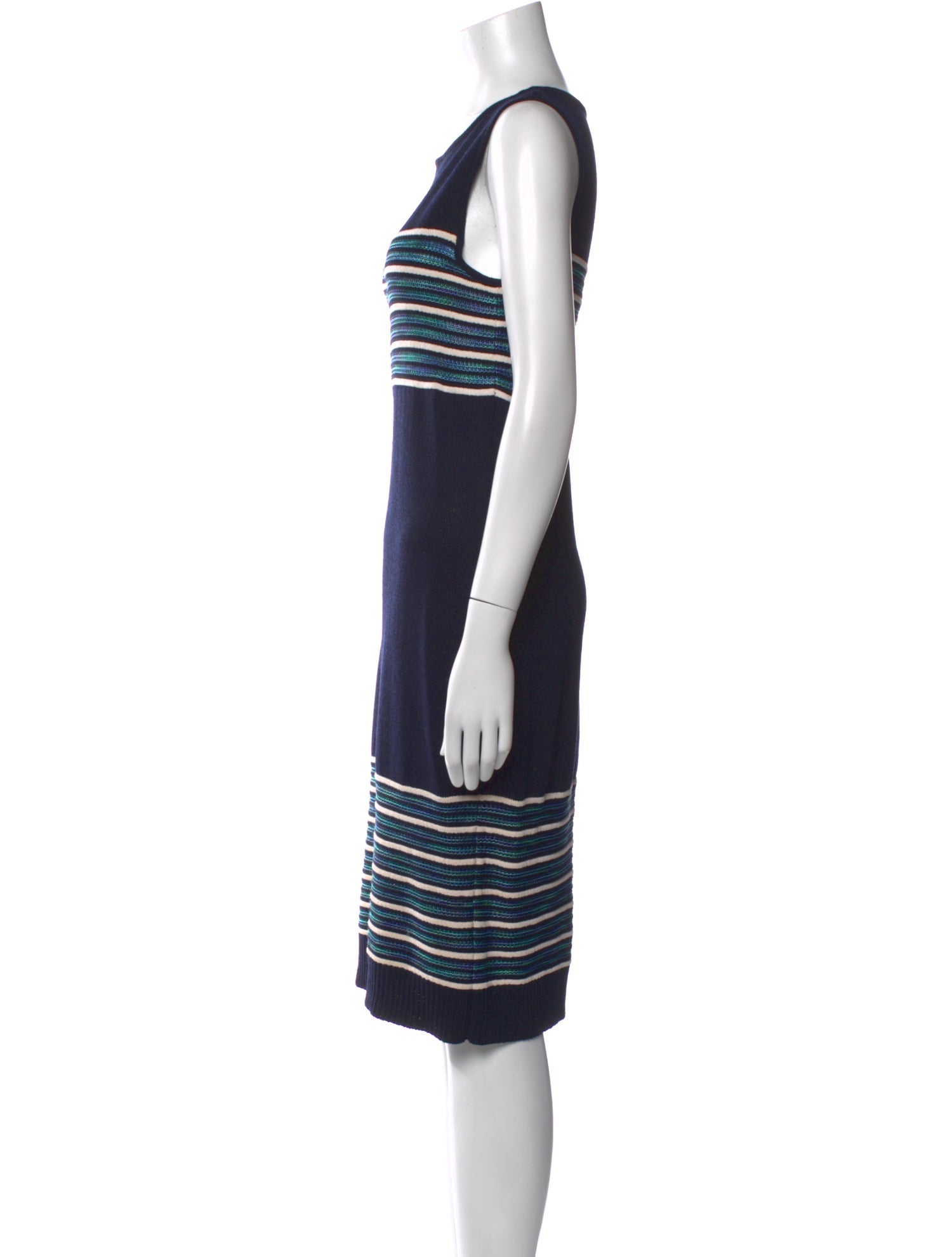 St. John Sport Wool Midi Length Dress