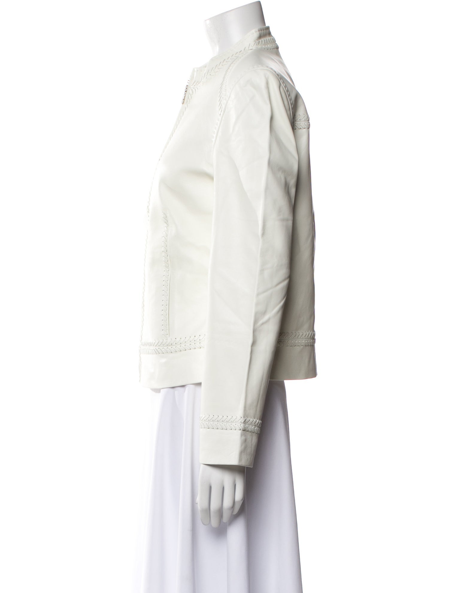 St. John Sport Leather Jacket