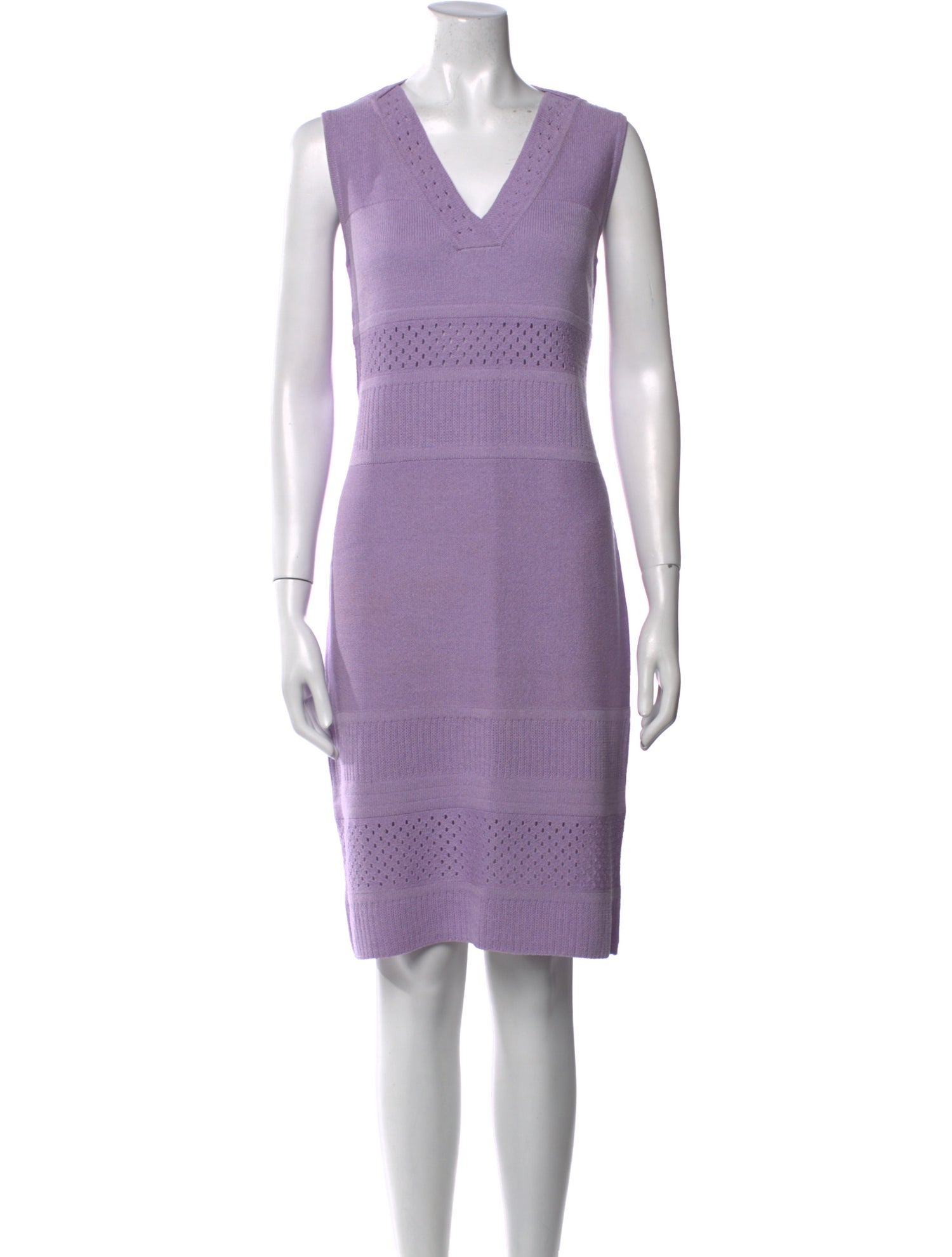 St. John Sport Wool Knee-Length Dress