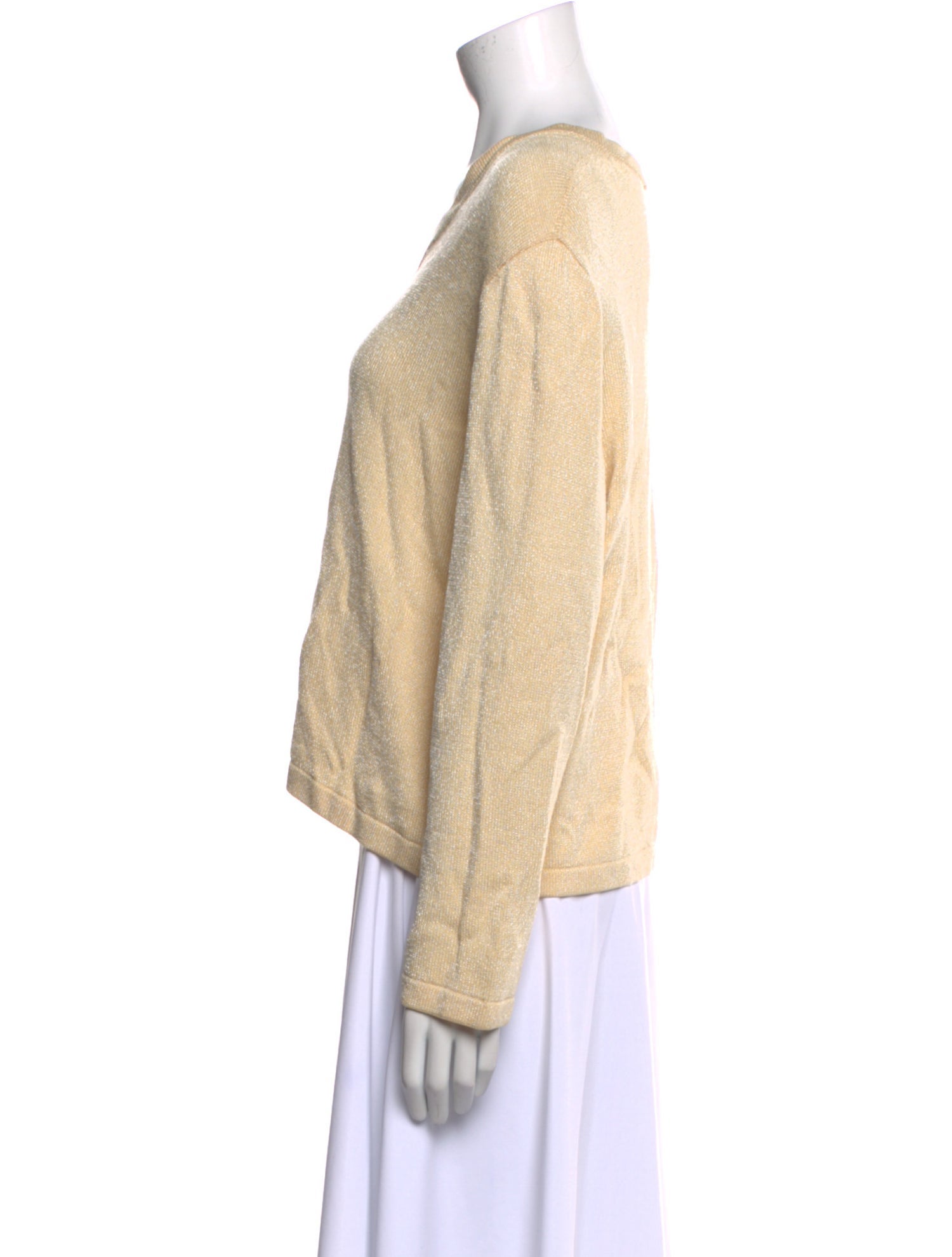 St. John Sport V-Neck Sweater