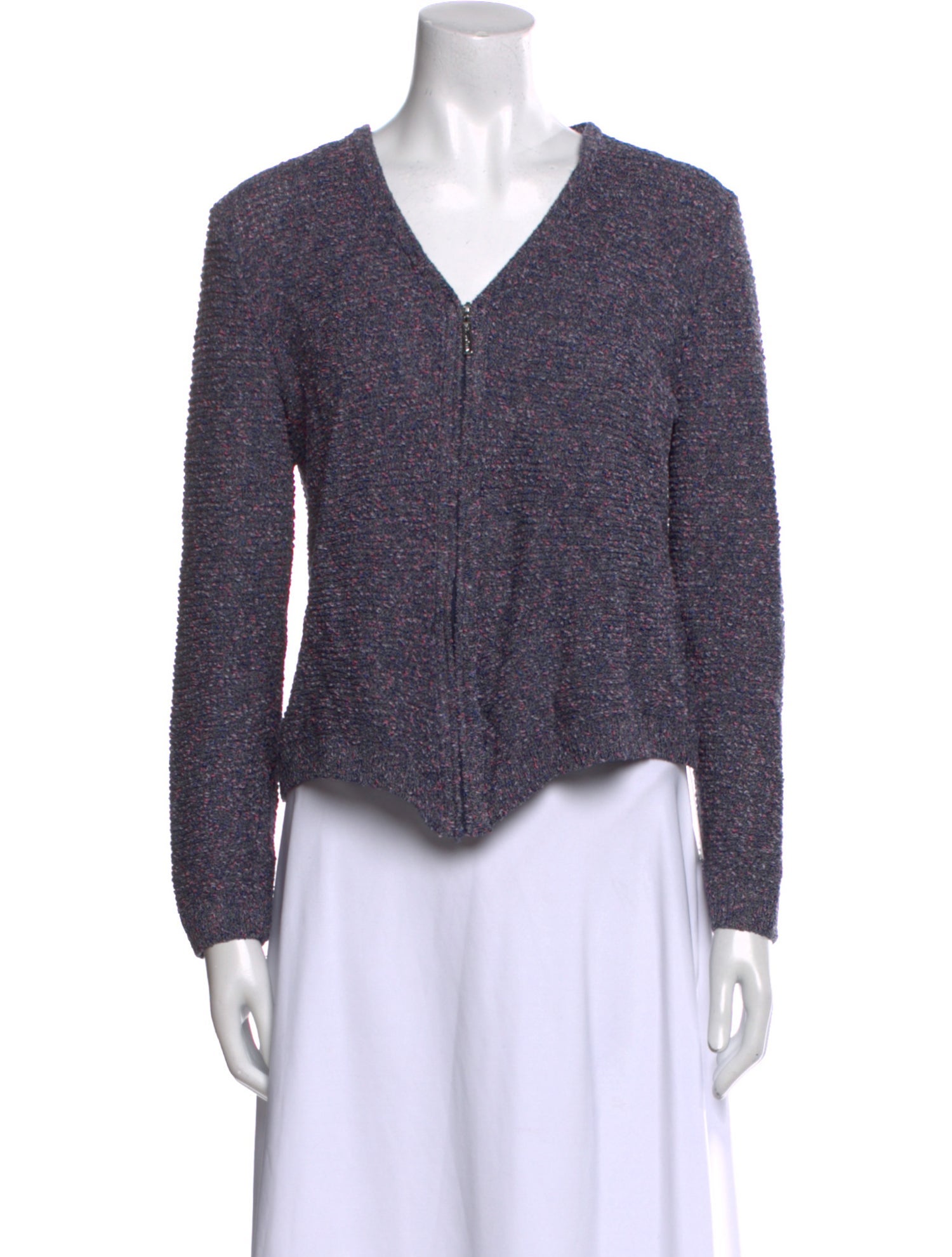 St. John Sport V-Neck Sweater