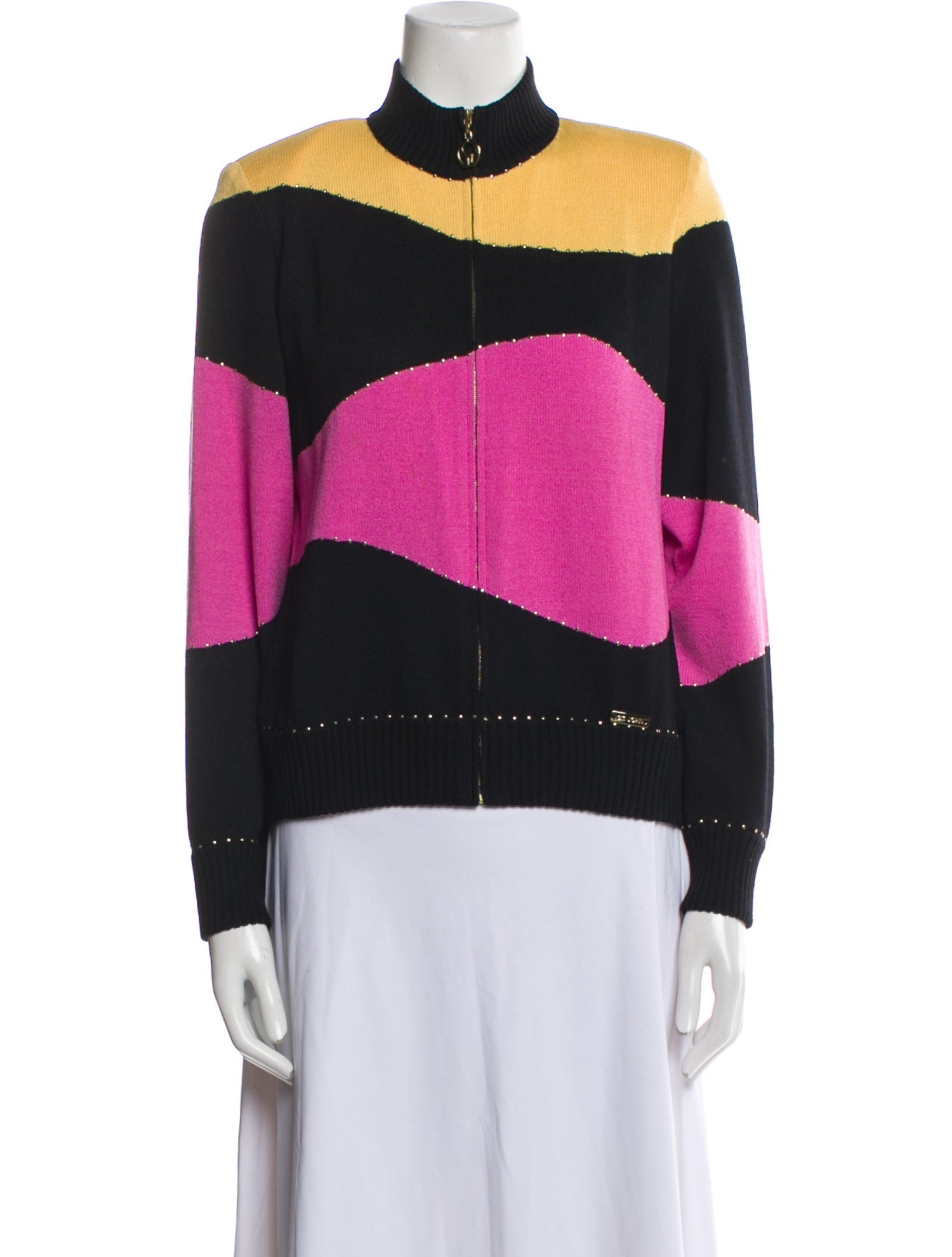 St. John Sport Striped Jacket