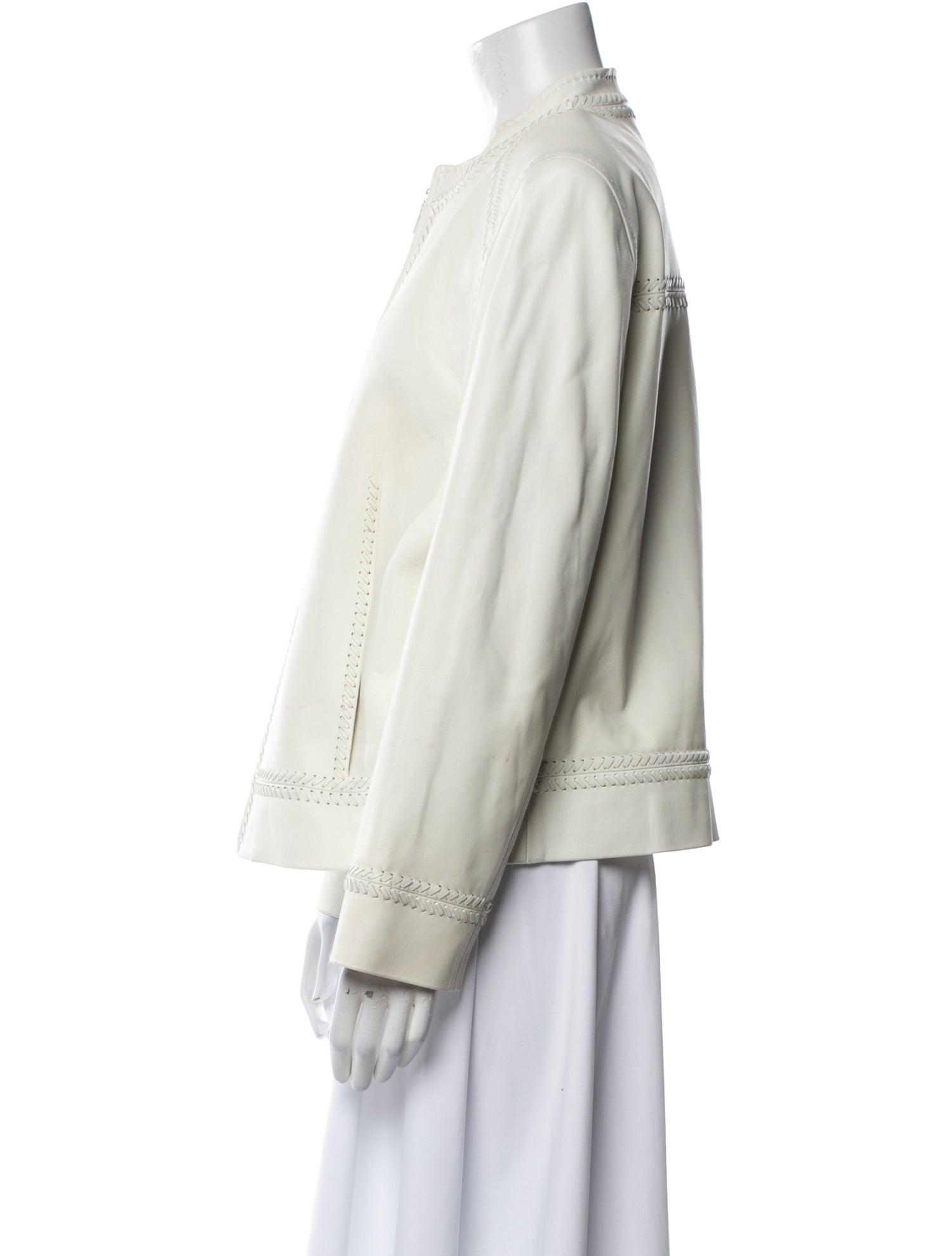 St. John Sport Leather Jacket