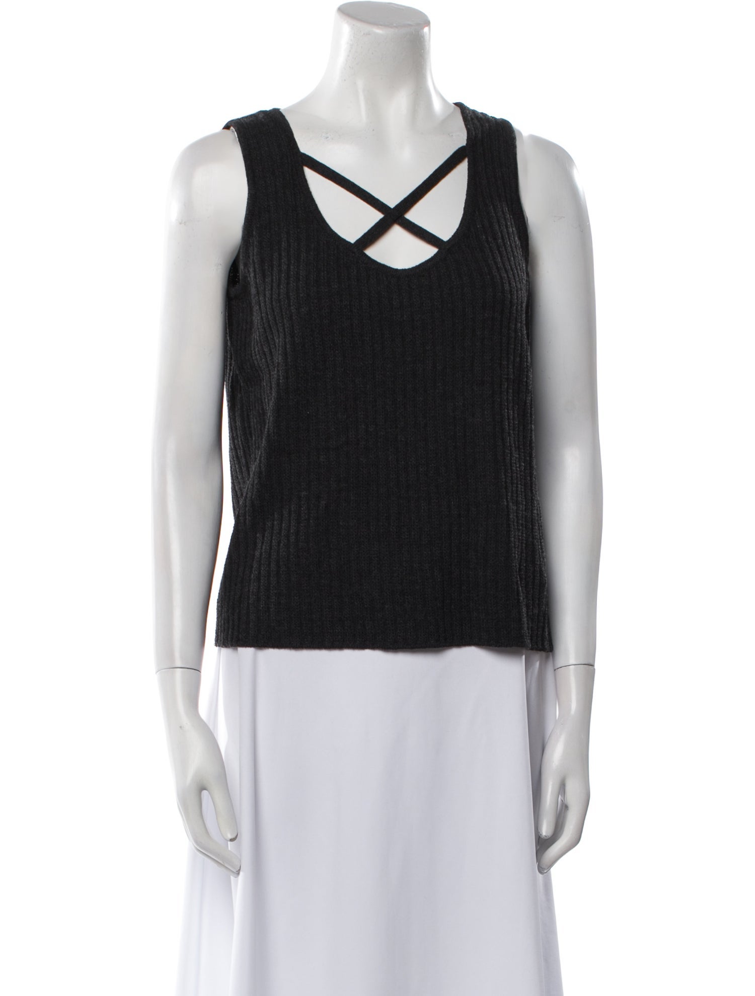 St. John Sport Wool Scoop Neck Sweater