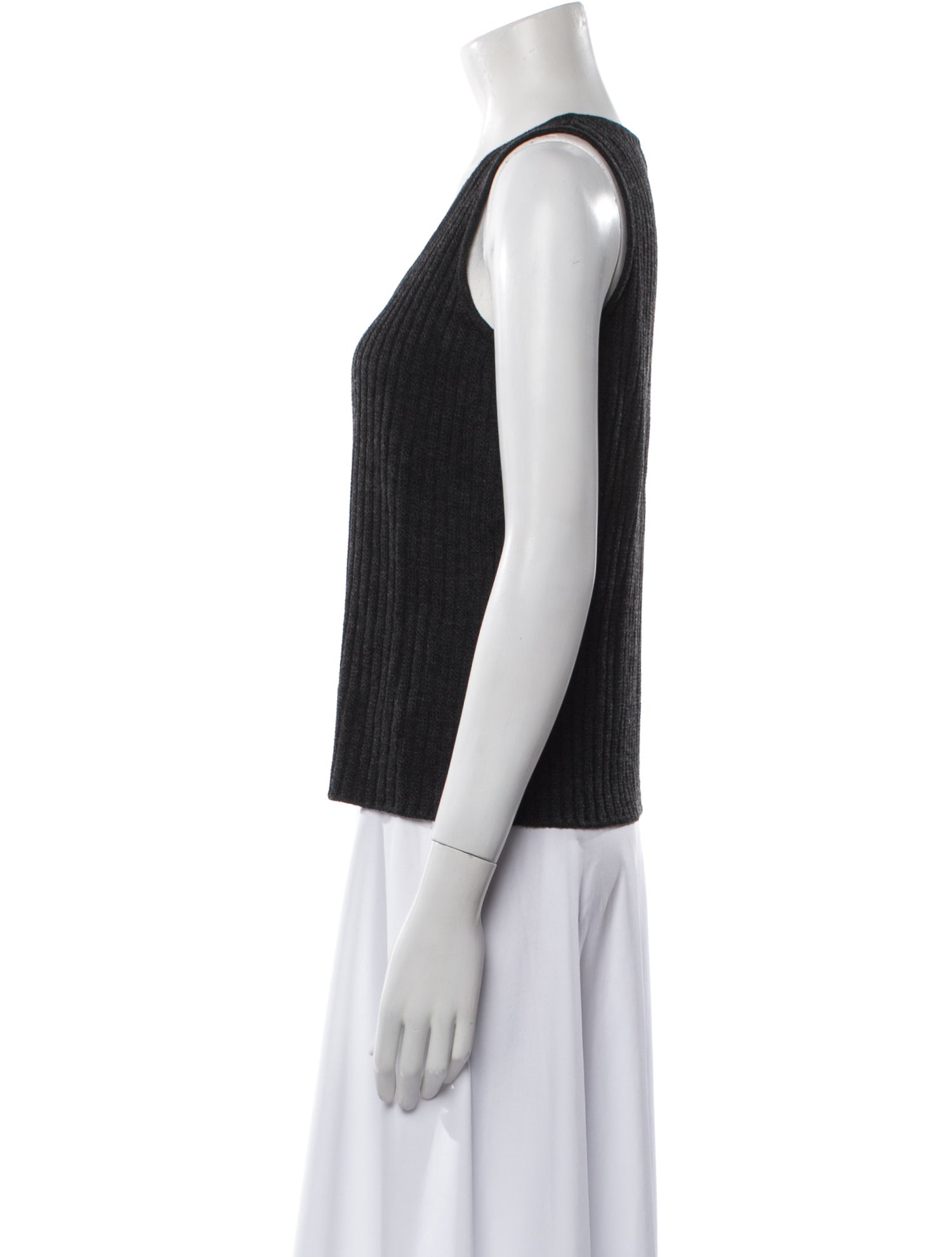 St. John Sport Wool Scoop Neck Sweater