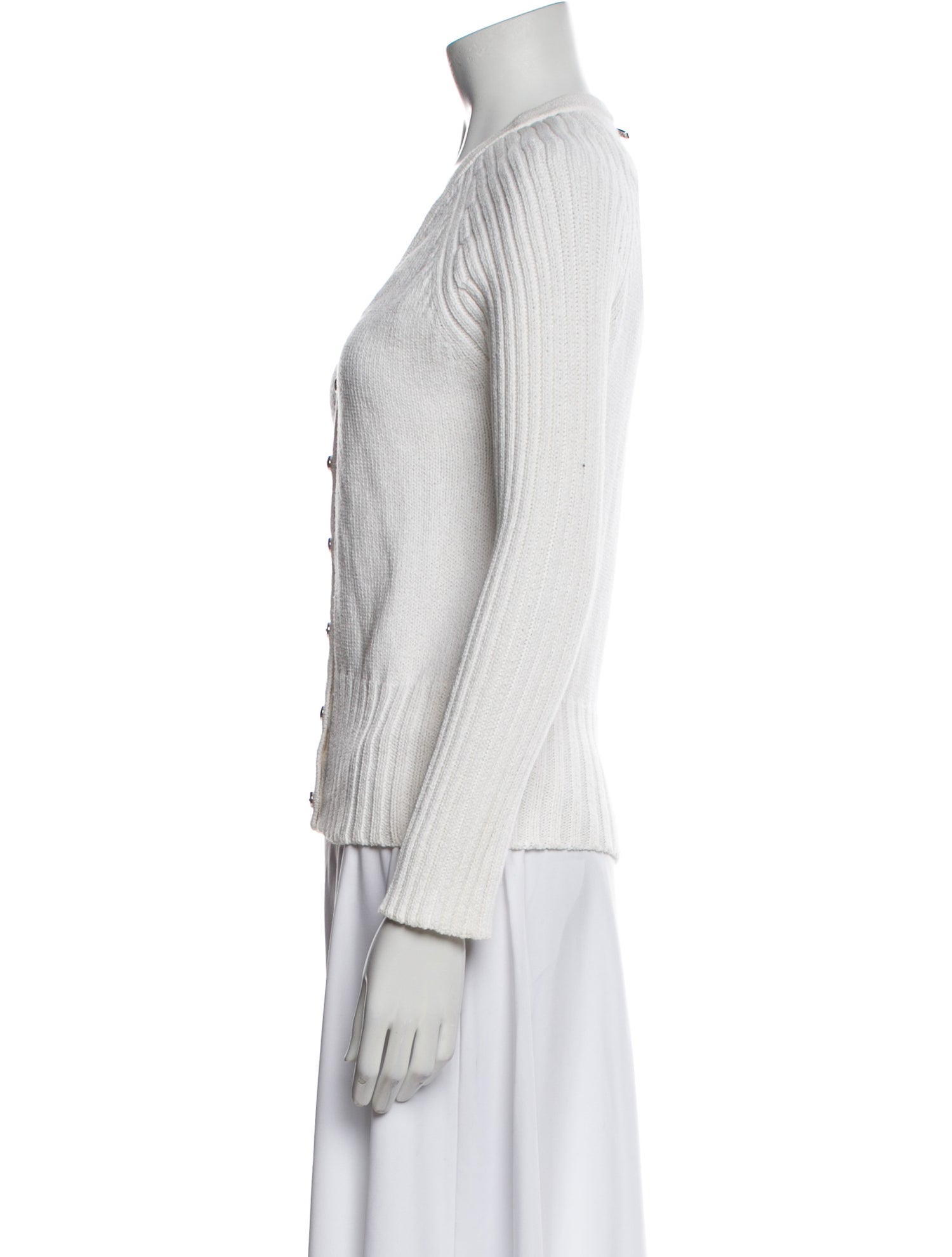 St. John Sport V-Neck Sweater